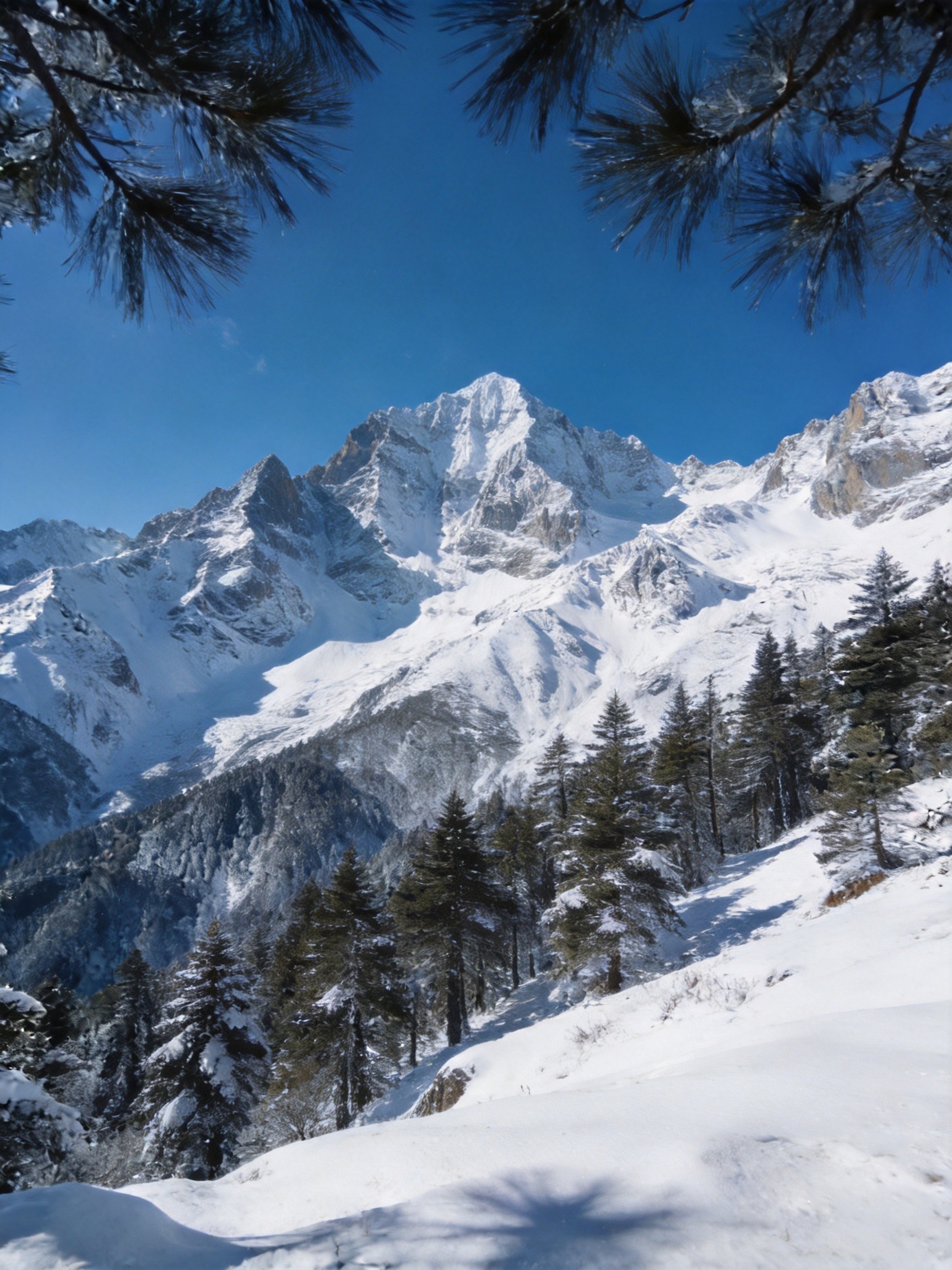 雪山